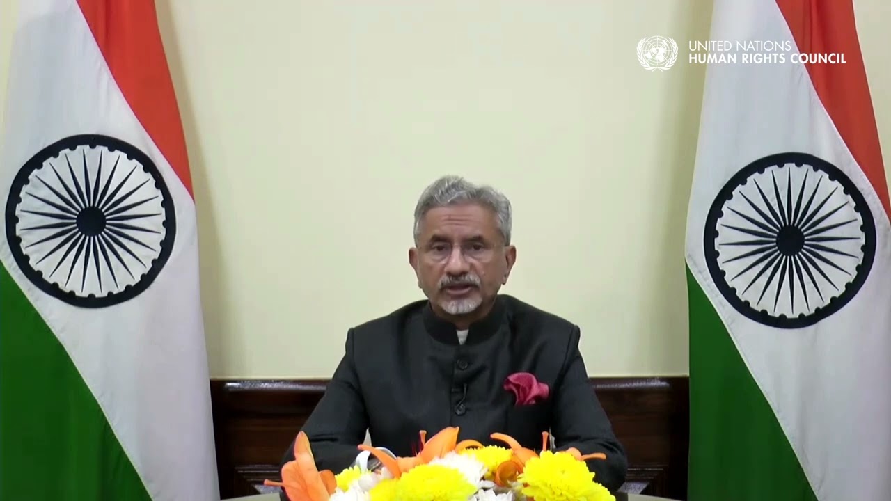 Subrahmanyam Jaishankar, Minister for External Affairs of India | #HRC58