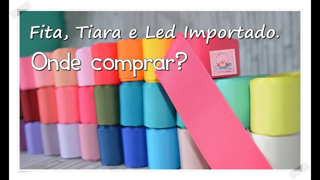 Fitas importadas, onde comprar? Ótimo preço e qualidade Sanding.