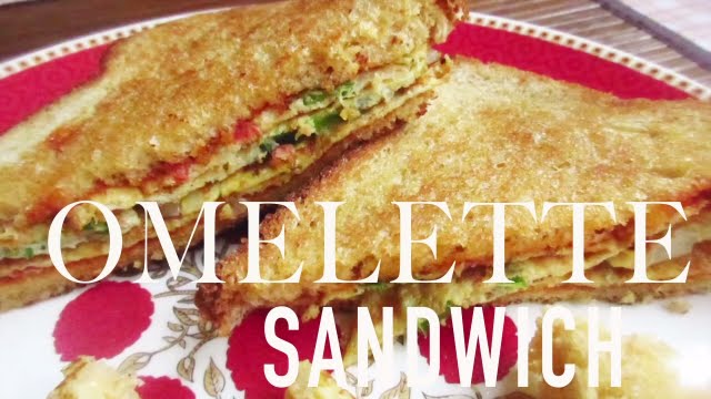 Omelette Sanwich - Kids Special | Breakfast Recipe | ऑमलेट सैंडविच रेसिपी