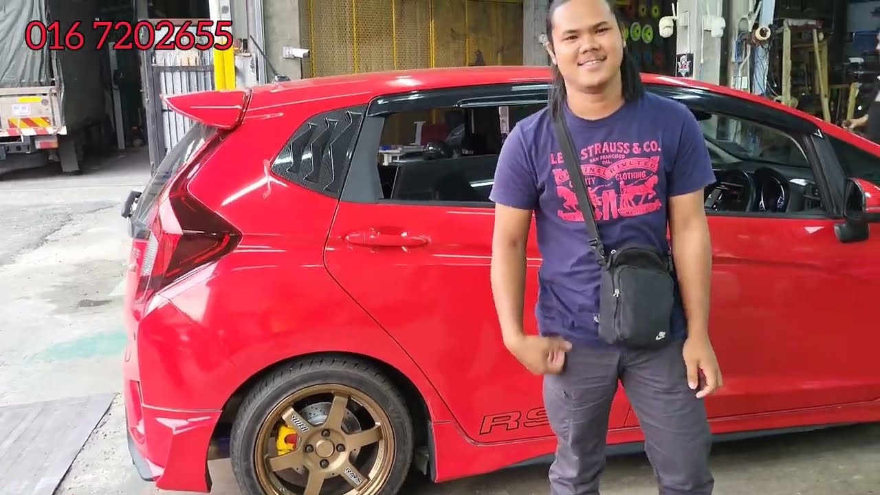 HONDA JAZZ UPGRADE DRUM KE DISC BRAKE!!