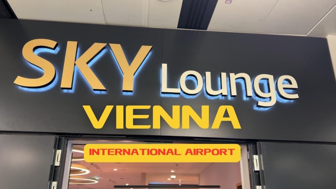 Sky Lounge at Vienna International Airport, 2024