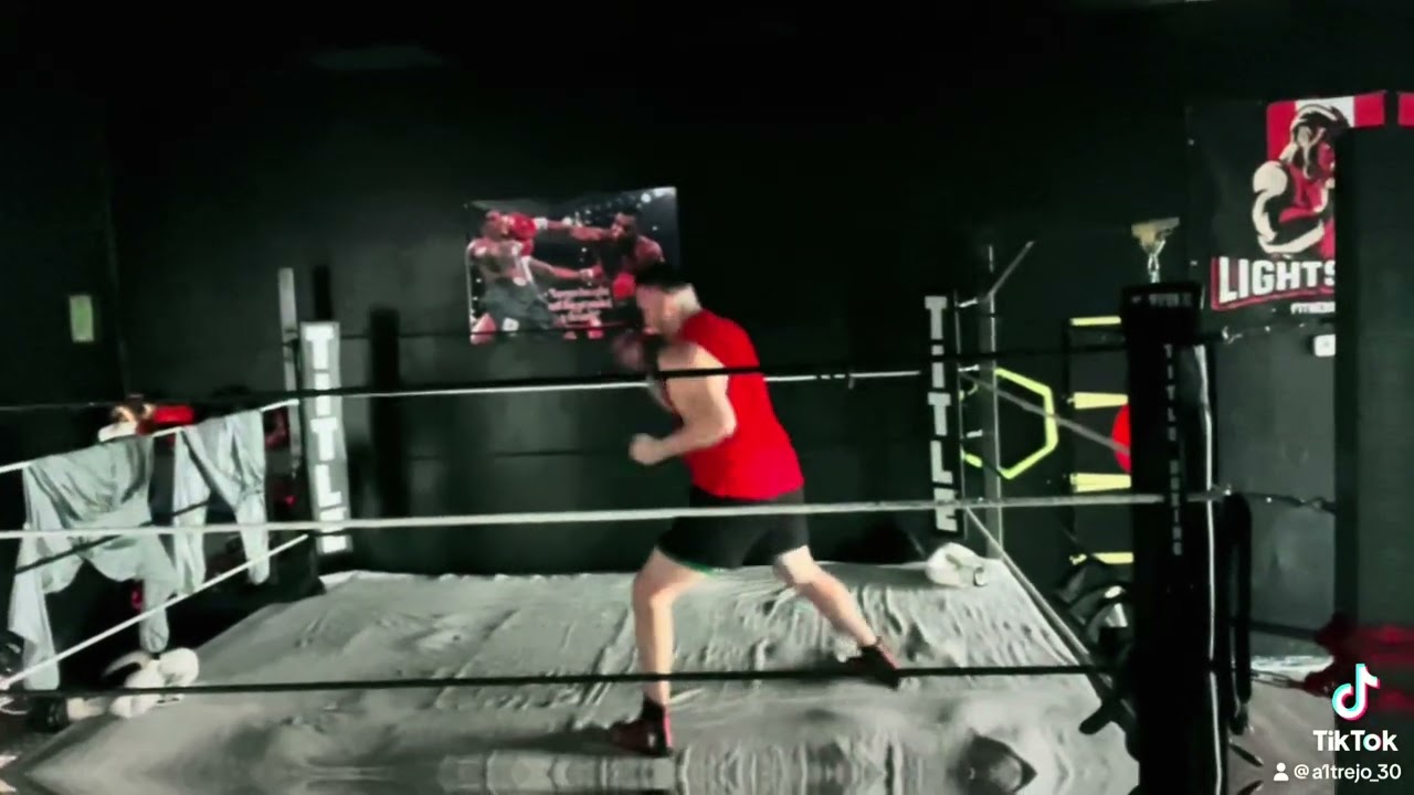 Boxing training 