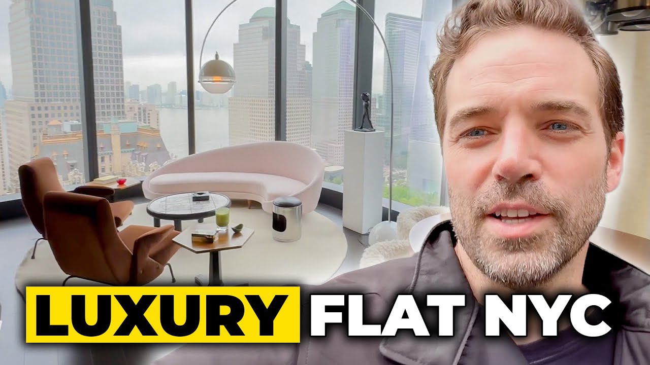 LUXURY APARTMENT TOUR in NEW YORK (The Greenwich)