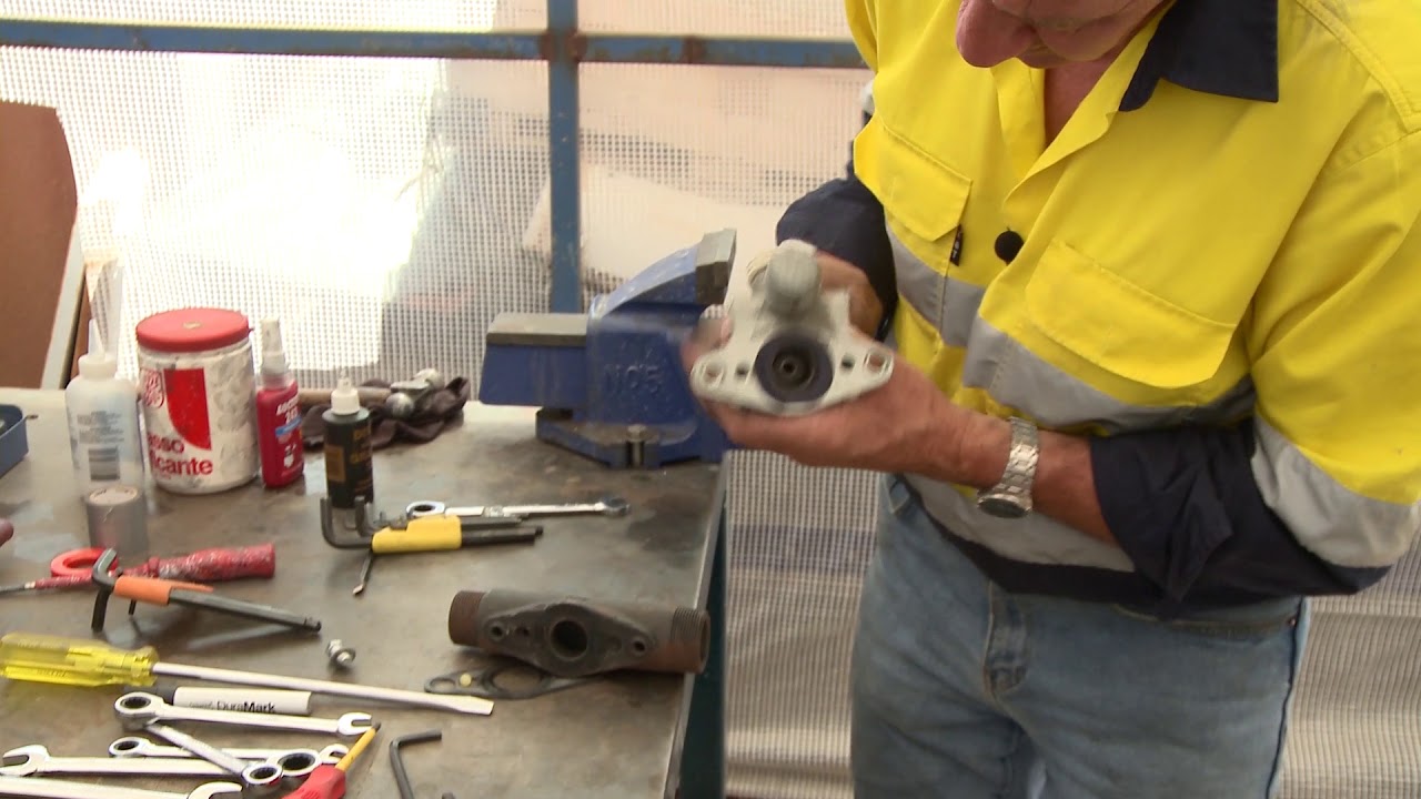 Complete strip down and reassembly of Schmidt Micro abrasive metering valve