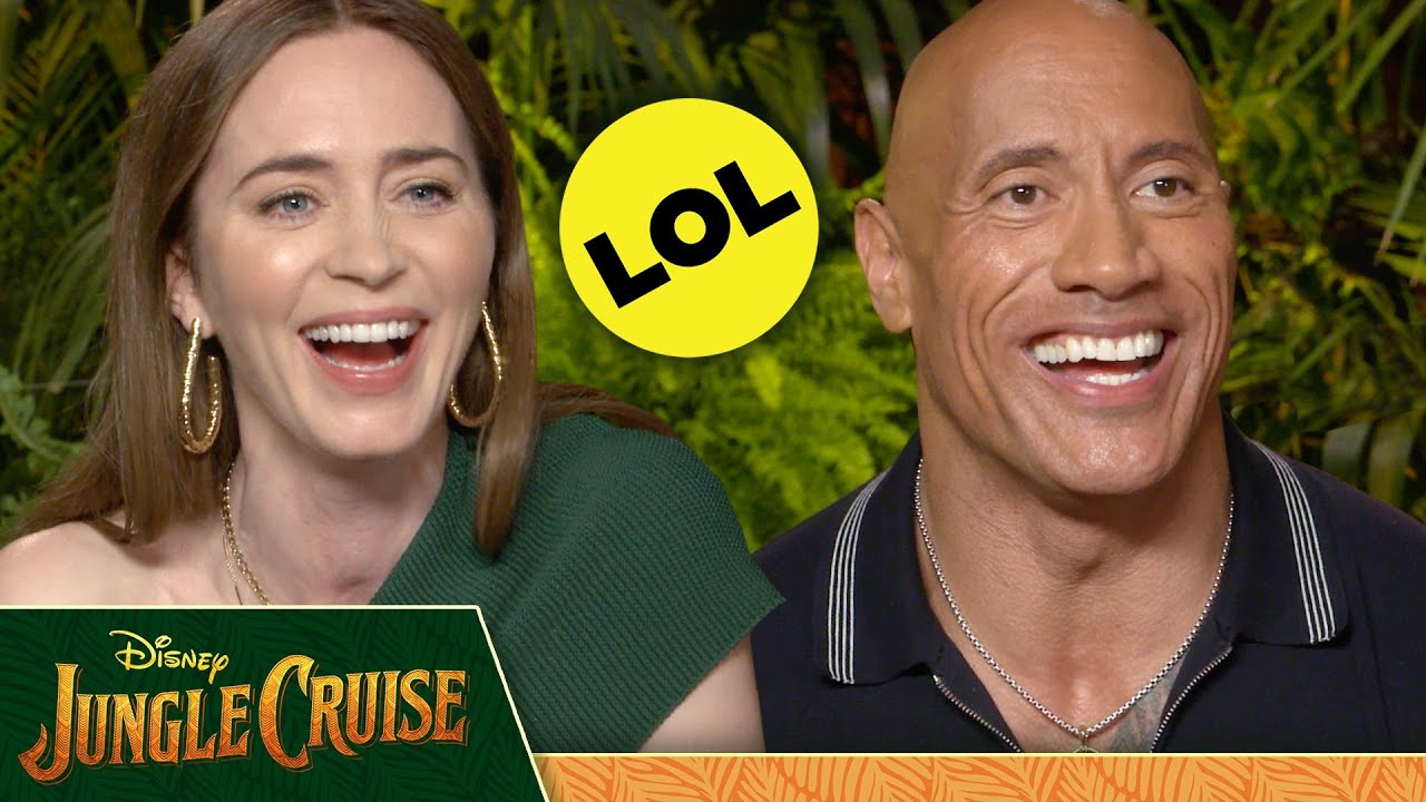 Dwayne Johnson and Emily Blunt From 