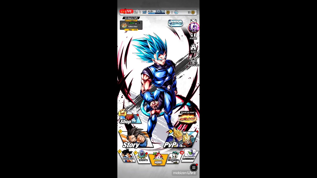 Live Summons for Legend Fusion Piccolo Dragon Ball Legends #dbl #shorts #live #summon