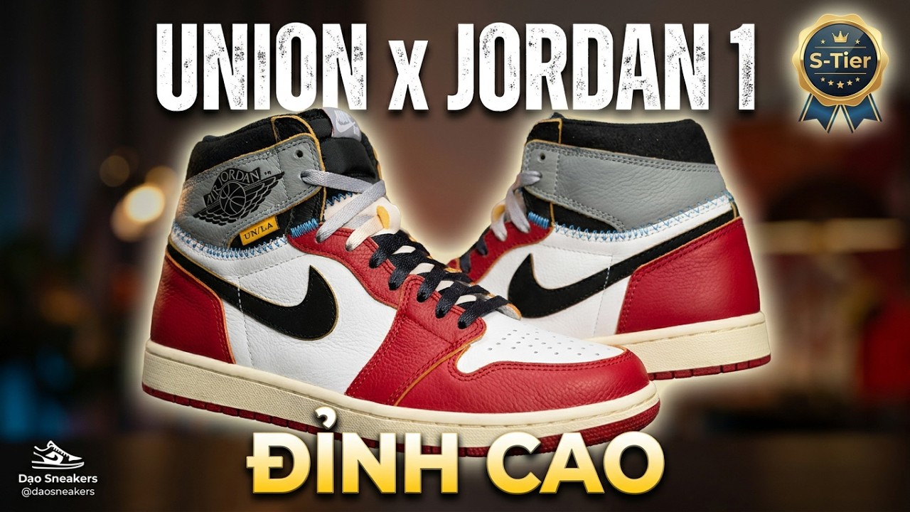Jordan 1 Union Chicago Shadow 2025 Review Siêu Chi Tiết: Unboxing, On Feet & Phối Đồ Đỉnh Cao!