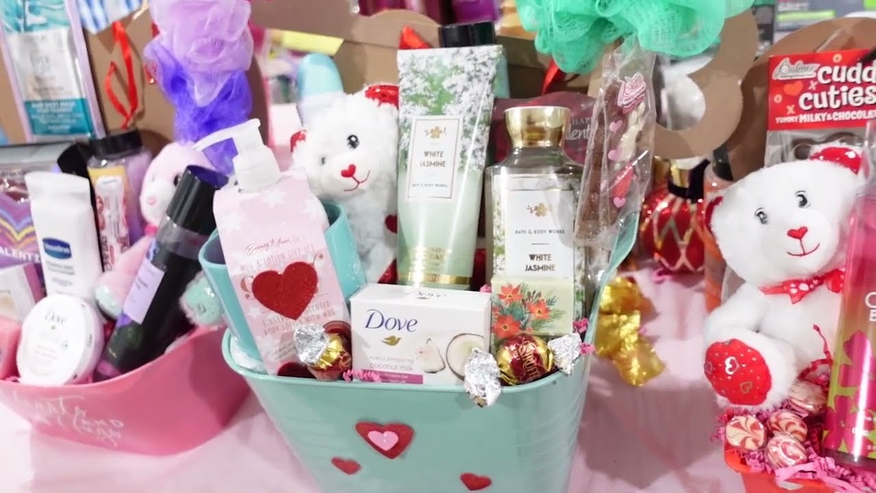 5 простых идей и цен на корзины Bath & Body Works/Victoria Secret и Dollar Trees 