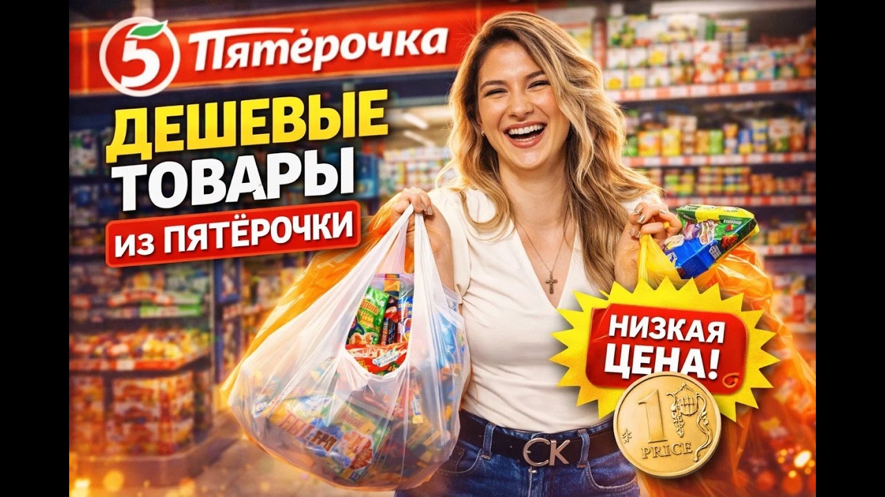 Пробуем все товары Красной цены  магазина Пятерочка. Можно ли это есть?