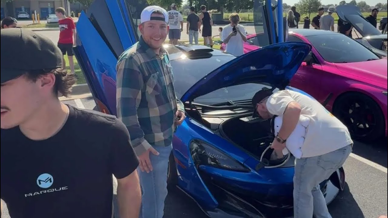 Blacked out and woke up in a McLaren 