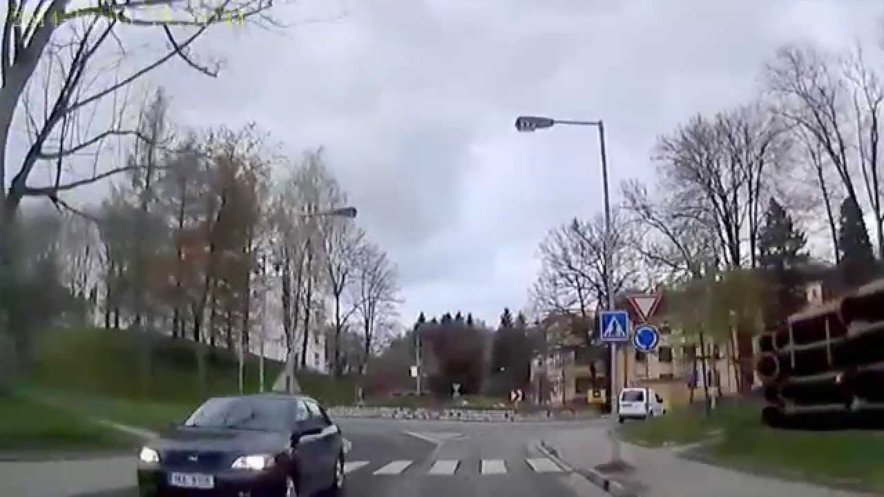 CZ: Aš (Asch). Karlovarský kraj. Große Stadtrundfahrt. April 2014