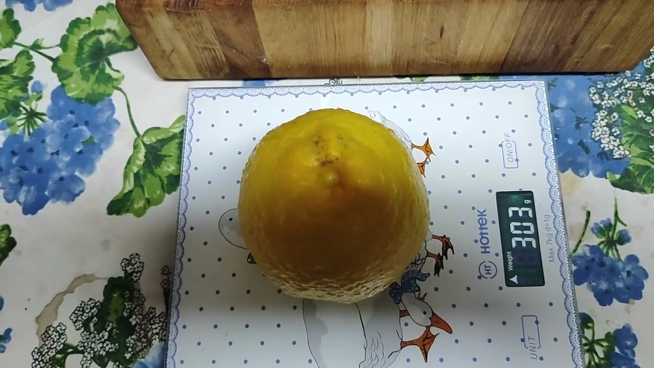 Гибрид лимона и клементина, дегустация