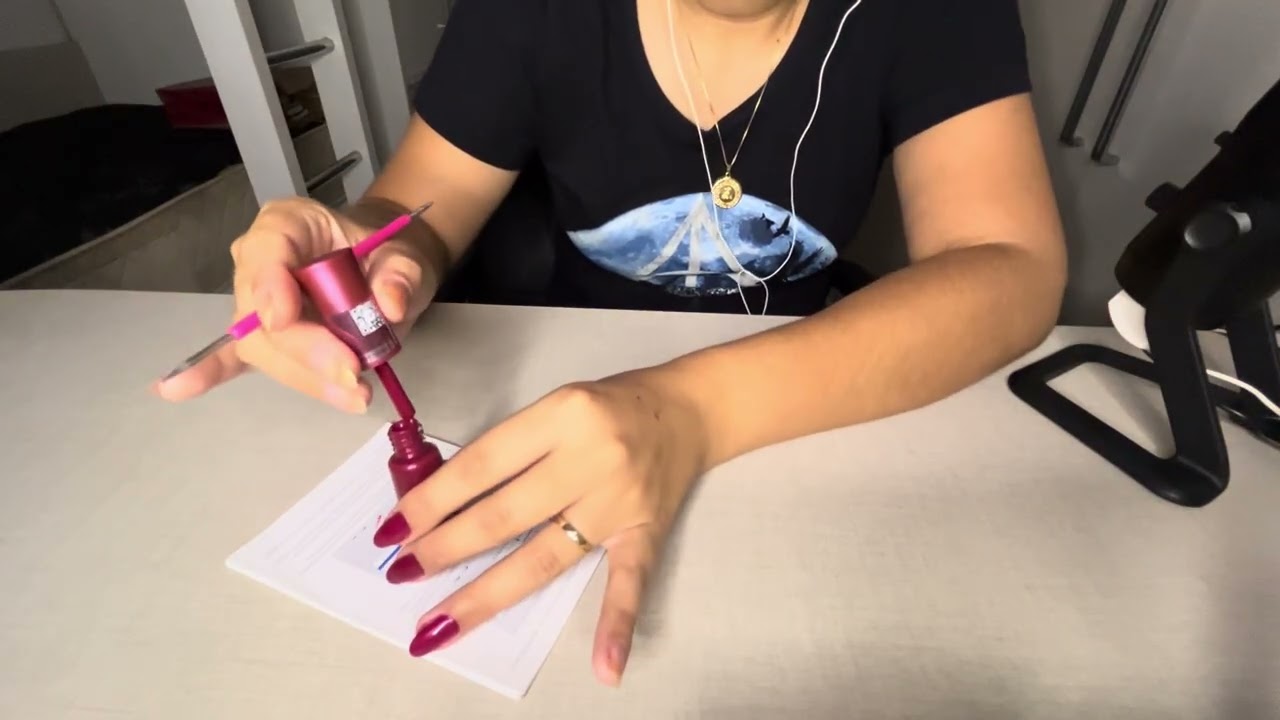 ASMR: PINTANDO AS UNHAS 💅 