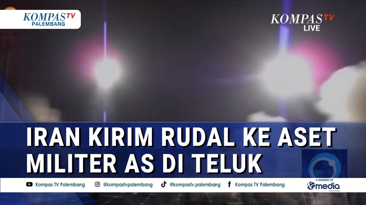 Serangan ke-66, Iran Kirim Rudal ke Aset Militer AS di Teluk