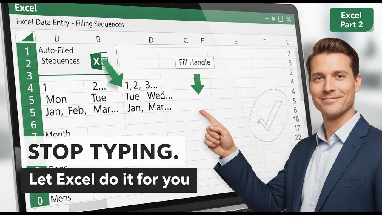 Как профессионально вводить данные в Excel (быстро и легко) | Часть 2