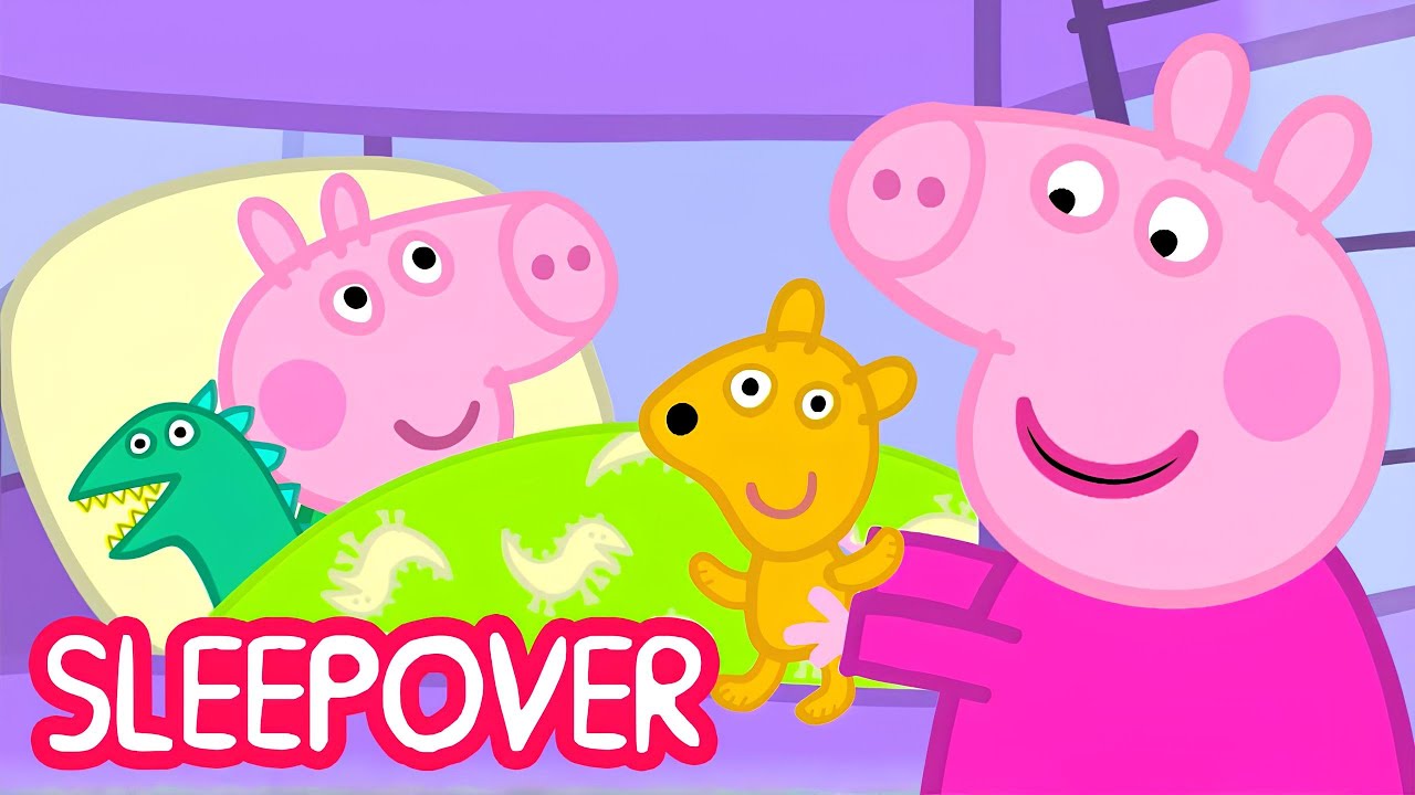Peppa Pig 🌙 Best Sleepover Party Ever! 🧸 Toon Mania - Little Zoo Club