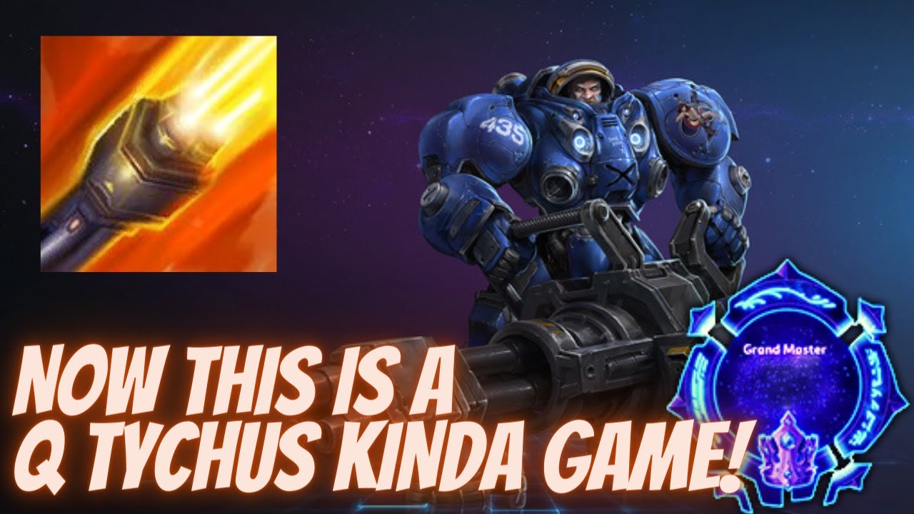 Tychus Odin - Now This is a Q Tychus Game! - Grandmaster Storm League