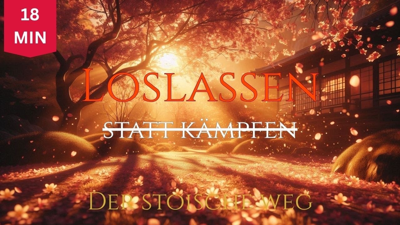 Loslassen statt kämpfen | Zen-Buddhismus Hörbuch (18 Min)
