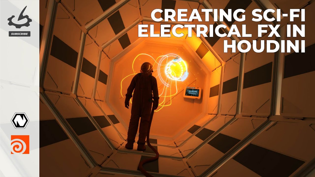 Creating Sci-Fi Electrical FX in Houdini with Maria Barbadillo