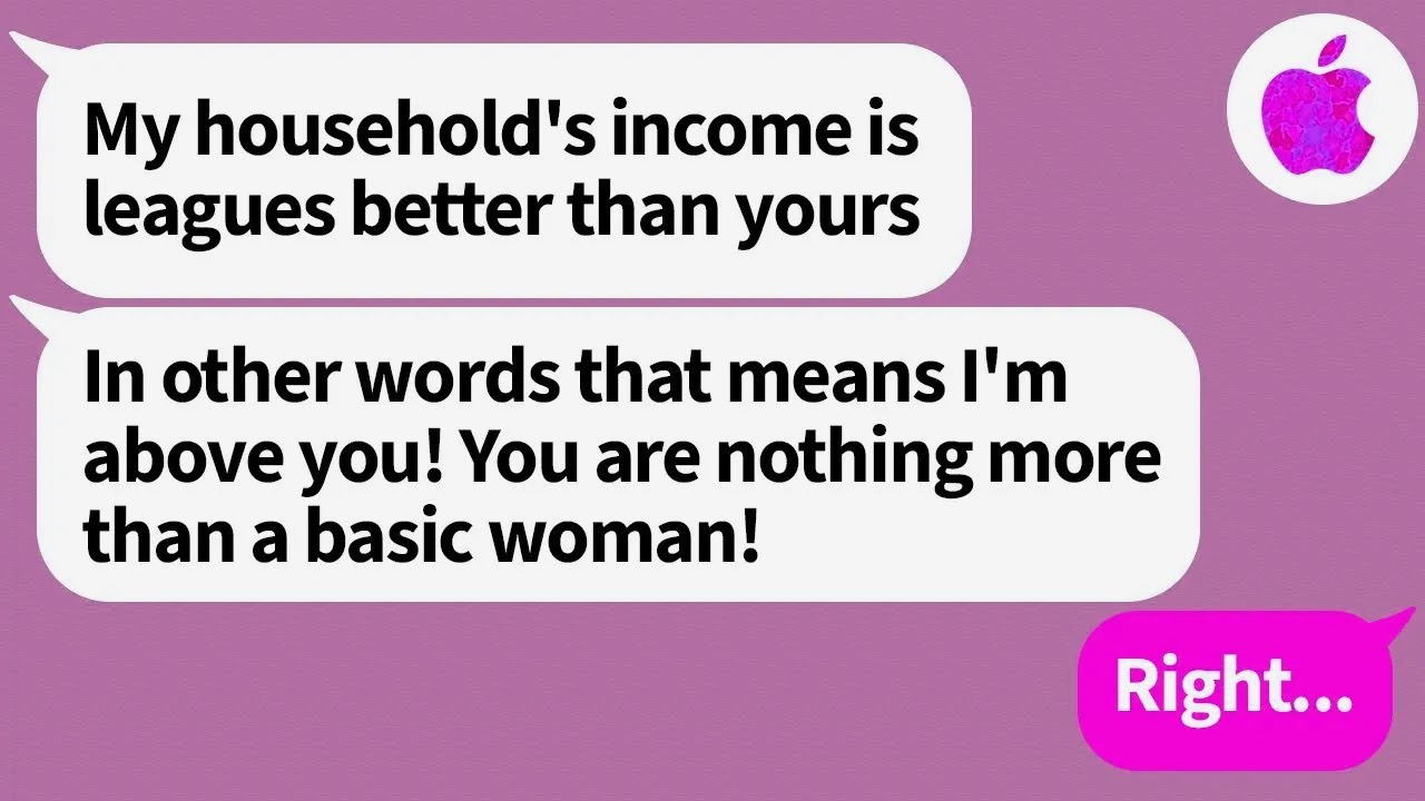 After assuming her husband was making more money than mine