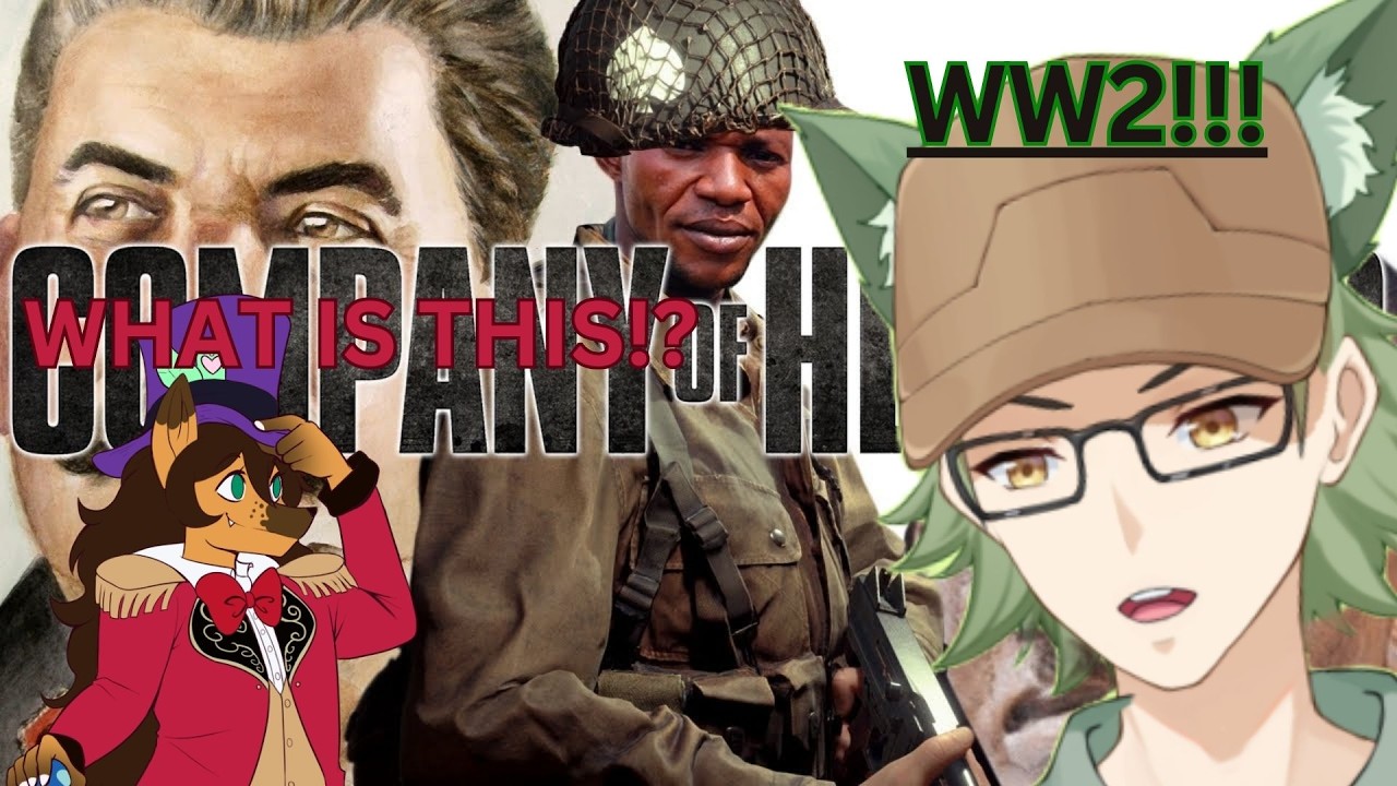 Vtubers React to Company of Heroes 2 Review | Historically Accurate Edition™ By SsethTzeentach