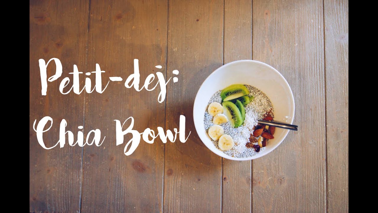 Recette avec Marion Petit-Dej: Chia Pudding/Bowl Vegan 😘