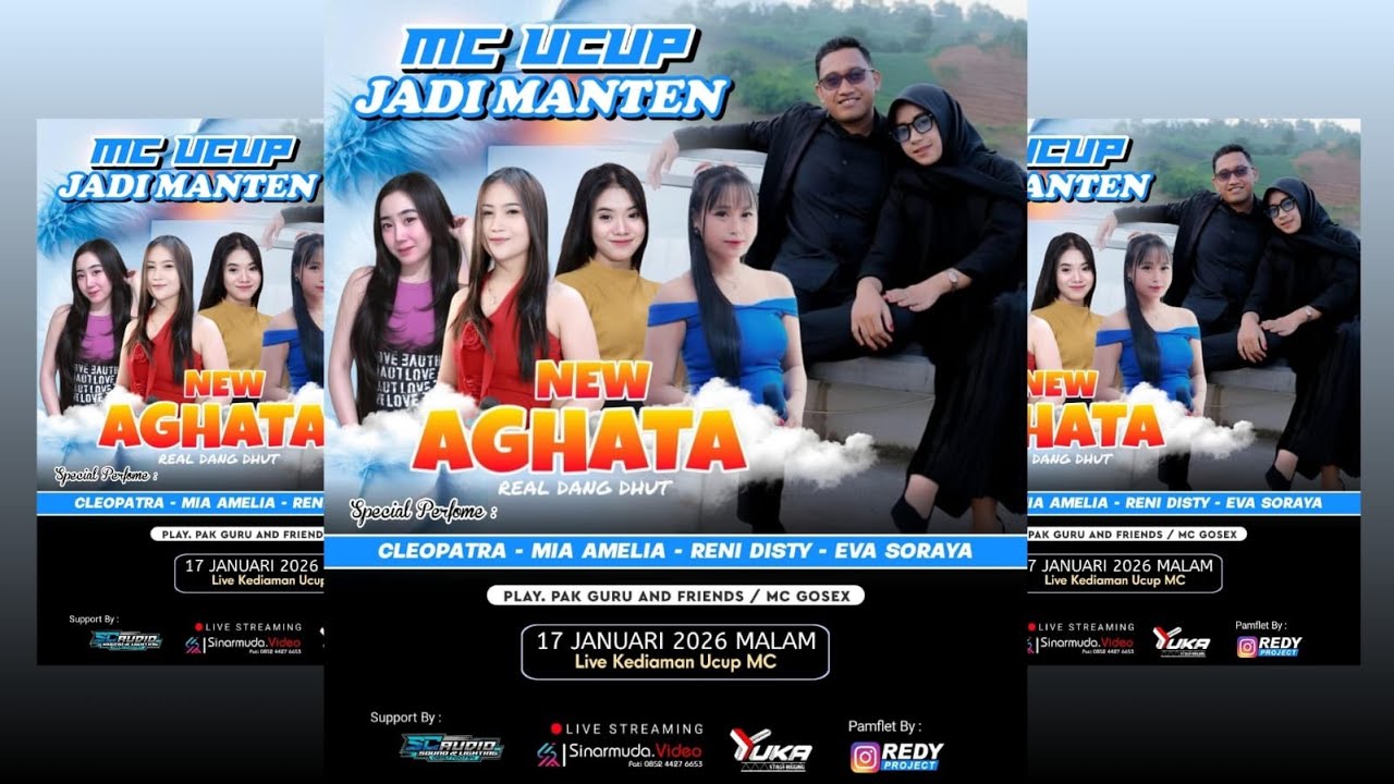 🔴LIVE NEW AGHATA MUSIC THE WEDDING MC UCUP JADI MANTEN  KUWUKAN - DAWE - KUDUS 17 JANUARI 2026 MALAM