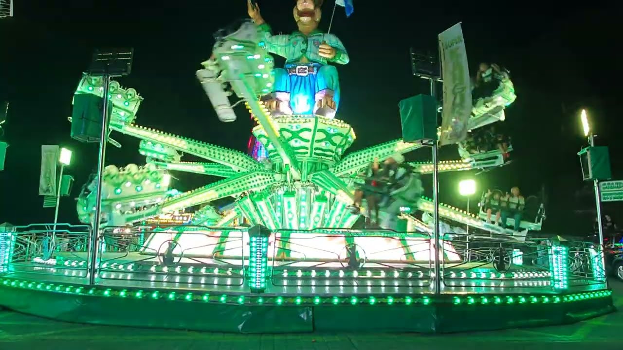 Atracciones fiesta semana grande Donostia 2022.El canguro!!!!