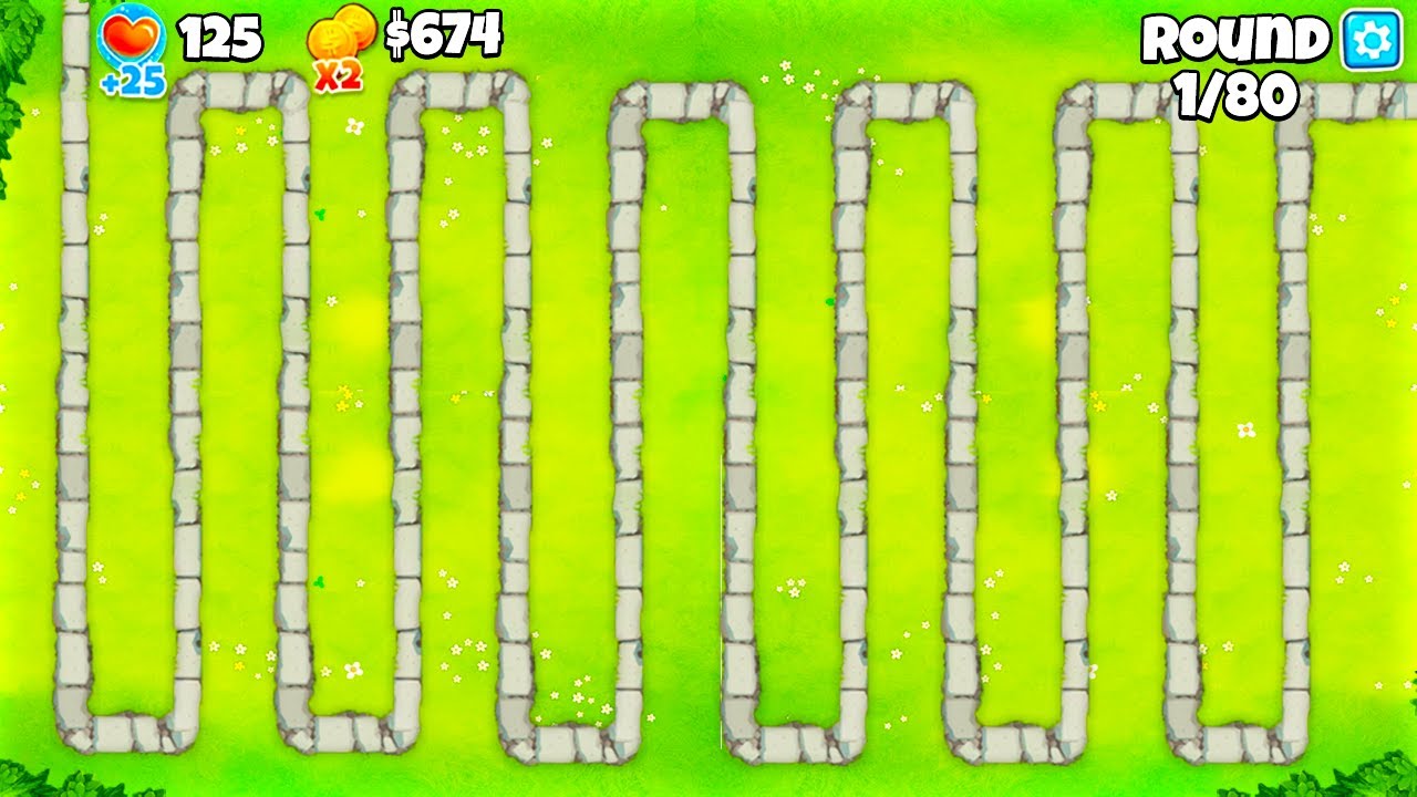 САМАЯ ДЛИННАЯ дорога... (Bloons TD 6)