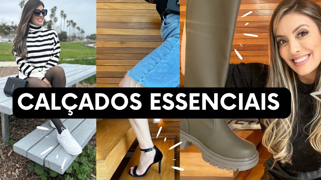 CALÇADOS ESSENCIAIS | MEUS SAPATOS ESSENCIAIS
