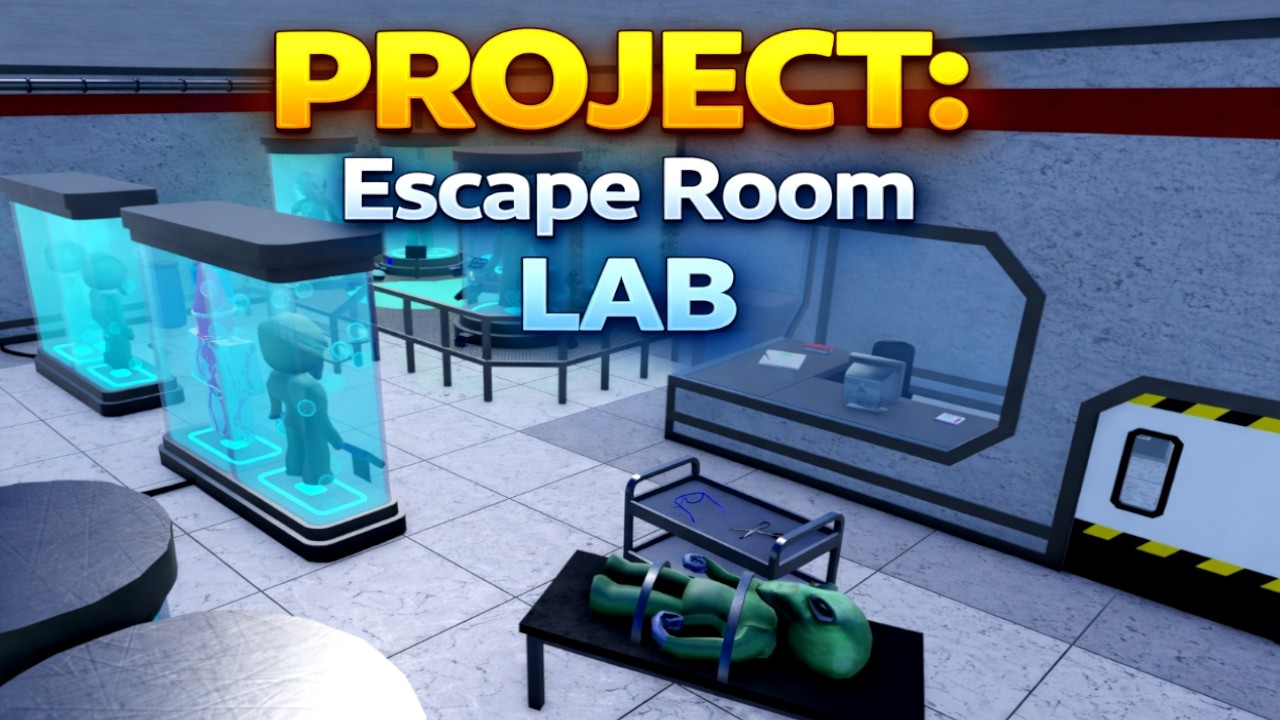PROJECT: Escape Room LAB (Full Walkthrough) | Roblox 🔑 ( HOW TO ESCAPE LAB in PROJECT ESCAPE ROOM )