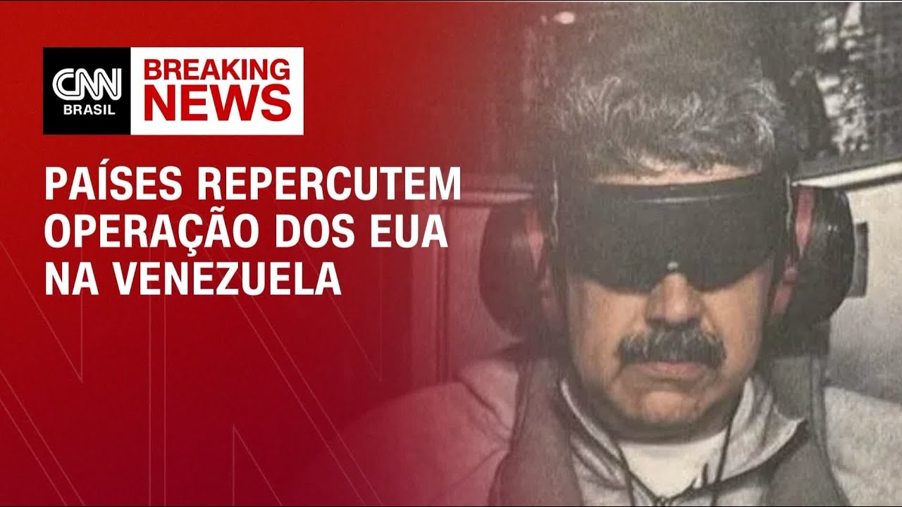 L&iacute;deres mundiais repercutem opera&ccedil;&atilde;o militar dos EUA na Venezuela | CNN NEWSROOM