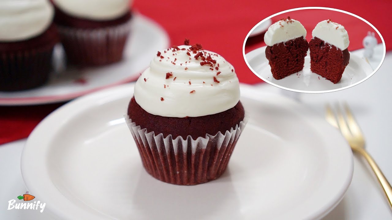 Капкейки Красный Бархат 🎄 Natural Red Velvet Muffins