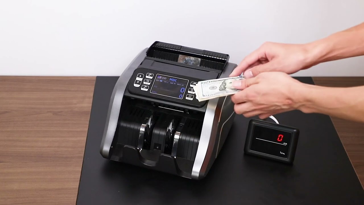 How to setup and use Aneken N60 Money Counter Machine