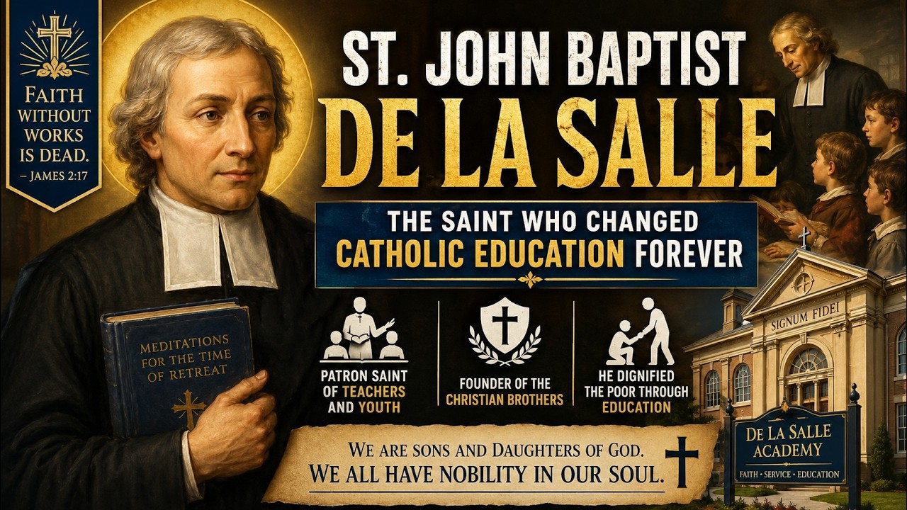 St. John Baptiste de la Salle (15 May): How Do You View Yourself?