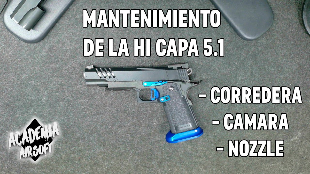 Mantenimiento Hi-Capa 5.1 (Parte 1) | Corredera y componentes internos