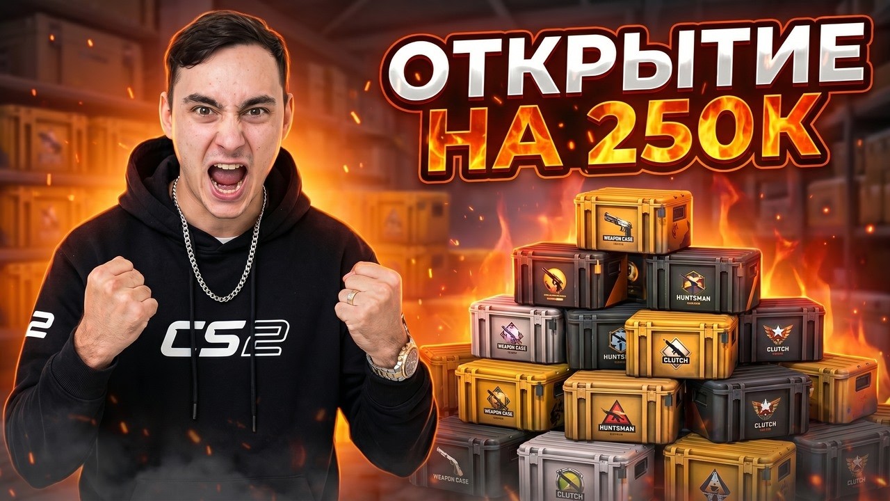 ОТКРЫЛ КЕЙСЫ НА 250.000 РУБЛЕЙ - ГЕНИЙ ИЛИ Е&АНАТ? ! Кейсы CS 2 ! Лучшие Кейсы КС 2