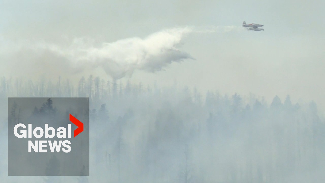 BC wildfire near Logan Lake prompts evacuation alerts, partial closure of highway