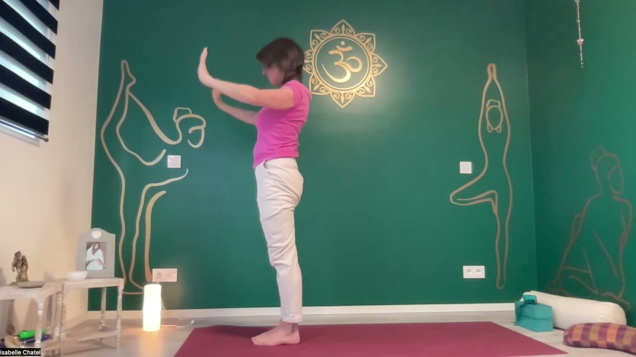 Stabilité - présence Virabhadrāsana