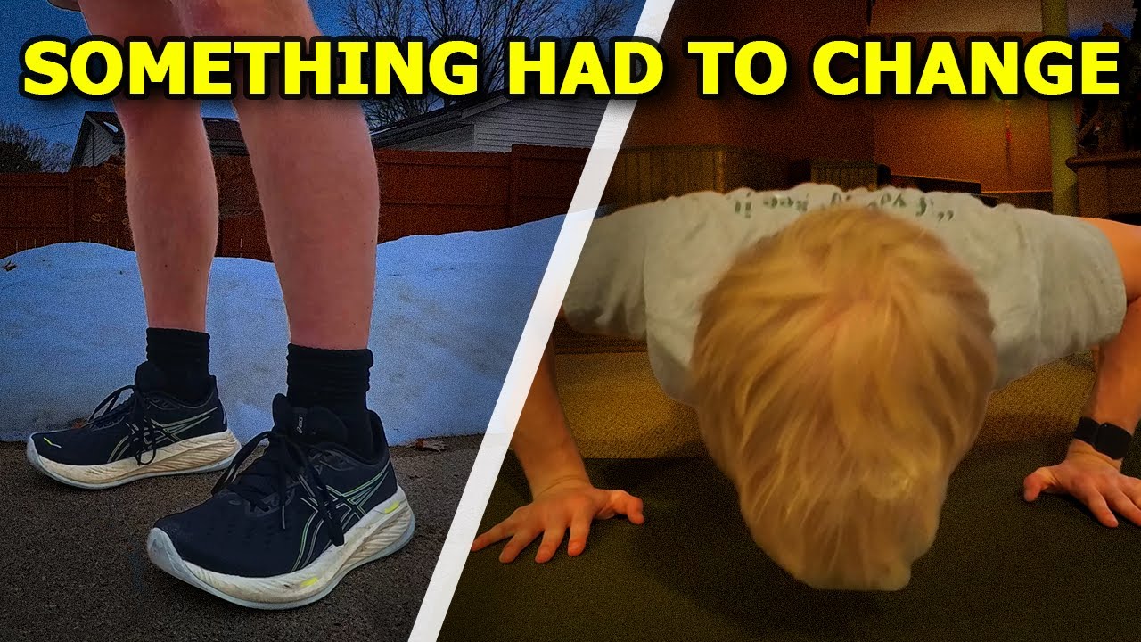 I got injured and couldn't keep training
