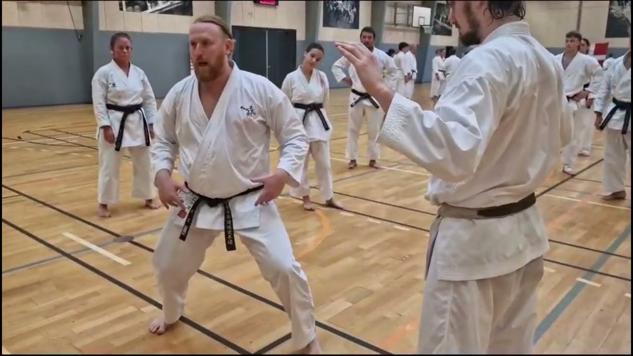 Footwork in Kumite - Ross Stewart