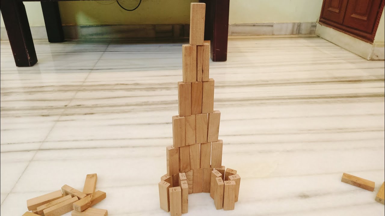 How to make jenga blocks Tower/jenga/building blocks/Jenga game/Tower with Jenga blocks#woodenblocks