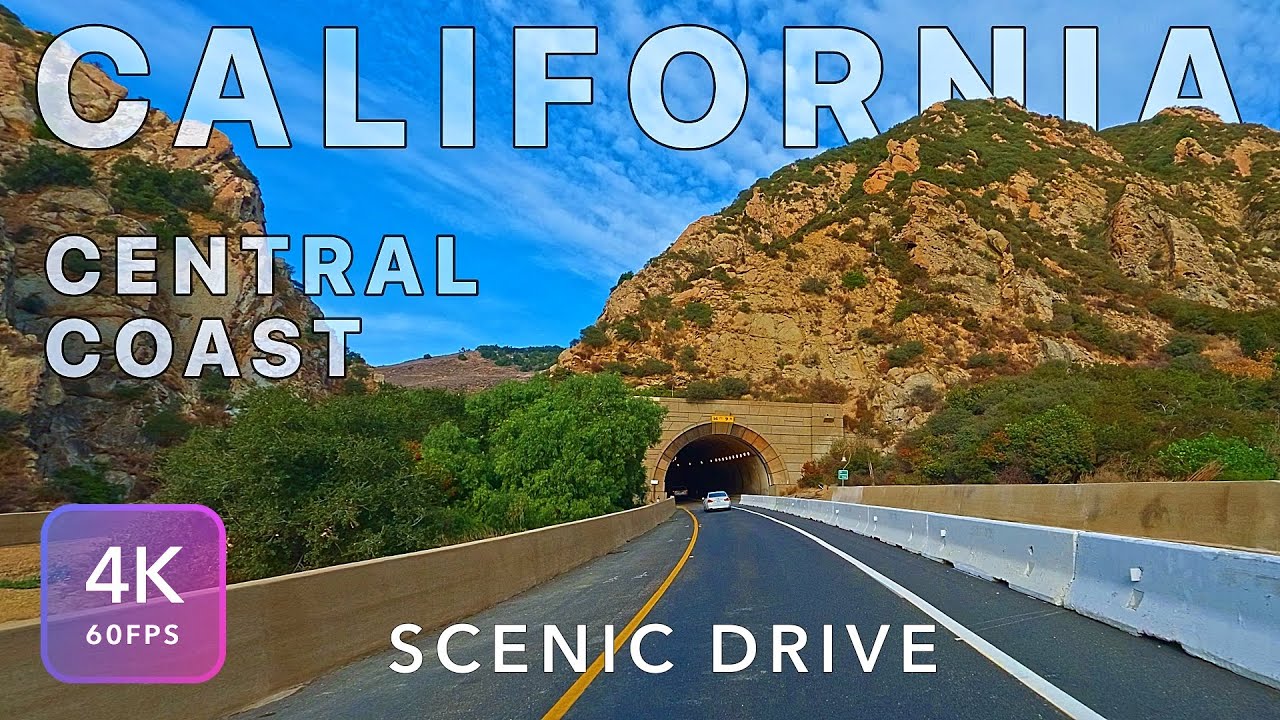 Driving California's Central Coast - From Santa Barbara to Ocean, Mountains & Vineyards