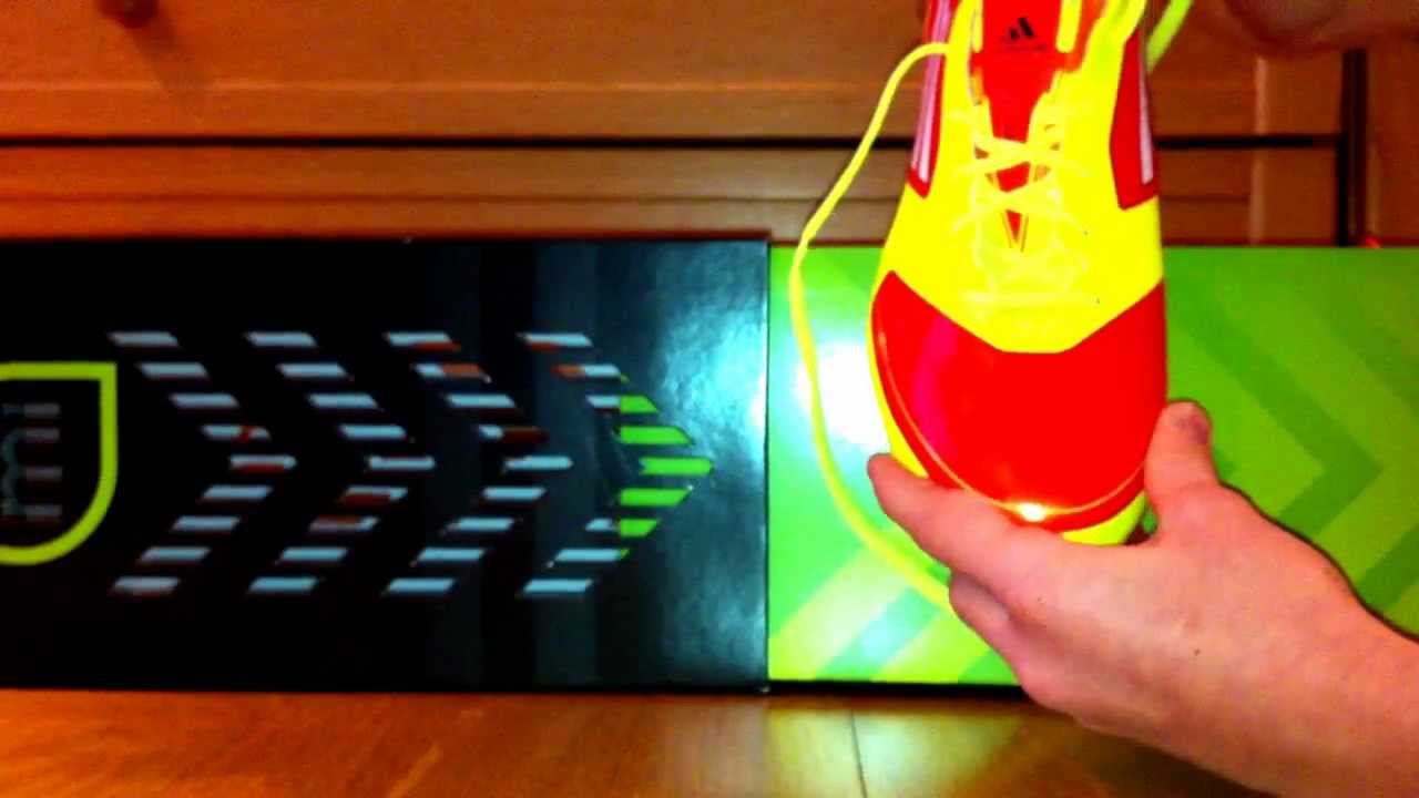 Unboxing adiZero f50 miCoach