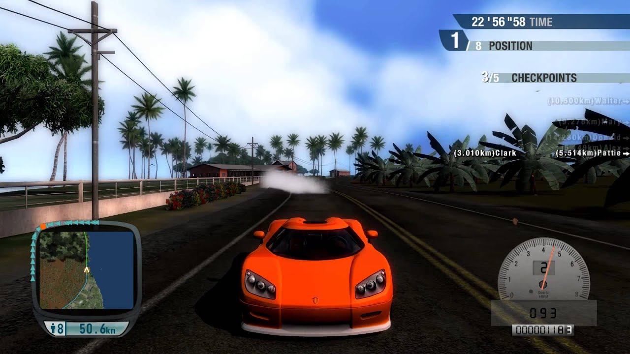 Test Drive Unlimited - Tour of the Island (1080p)