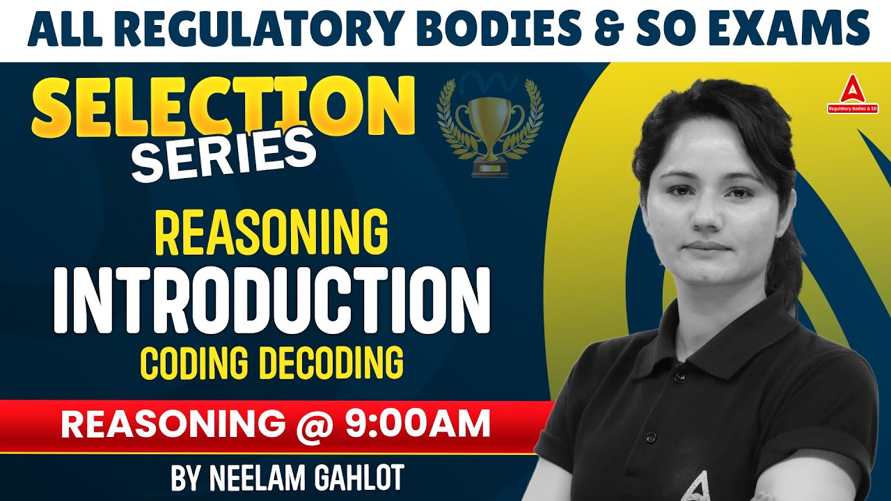 Reasoning Coding Decoding for All Regulatory Bodies Exams | Reasoning Tricks for RBI | SEBI | NABARD