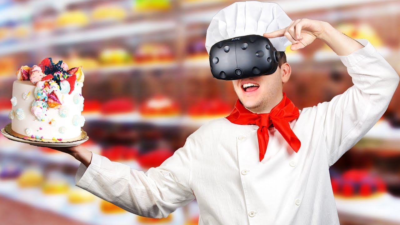 Virtual Reality Cake Making! - Batter Up! VR Gameplay - VR HTC Vive