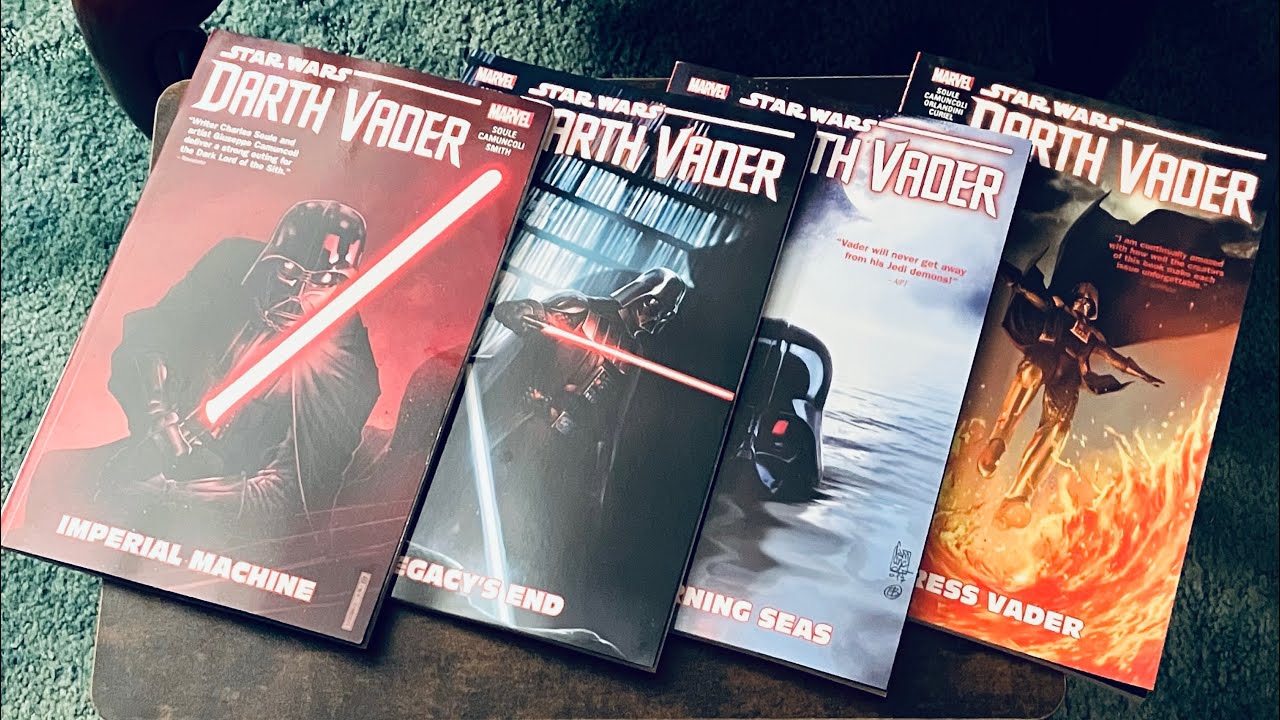 All Four Volumes Of Darth Vader Dark Lord Of The Sith For The Graphic Novel Collection 