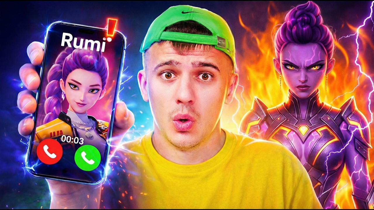 Я Позвонил Kpop Demon Hunters В 3:00 AM! Руми И Джину Пара?