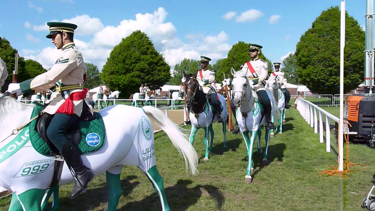 The Dubai Mounted Police